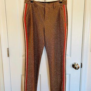 Scotch & Soda Maison Scotch Far Far Away Gold Sparkle Pants